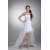 Sleeveless Strapless A-Line Satin Lace Organza Embellished Wedding Dresses 2031546