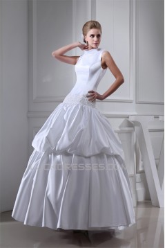 Ball Gown High-Neck Beaded Wedding Dresses 2030172