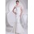 Trumpet/Mermaid High-Neck Sleeveless Lace Wedding Dresses 2030177