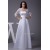A-Line Strapless Lace Satin Wedding Dresses 2030187