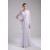 Sheath/Column Long Sleeve Chiffon V-Neck Wedding Dresses 2030199