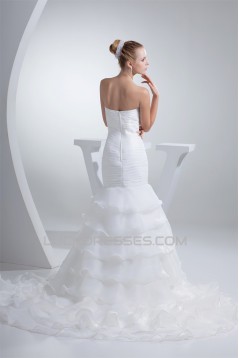 Mermaid/Trumpet Strapless New Arrival Wedding Dresses 2030214