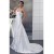 A-Line Satin Lace Sleeveless New Arrival One-Shoulder Wedding Dresses 2030237
