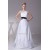 One-Shoulder Sheath/Column Satin Taffeta Reception Wedding Dresses 2030243