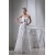Sheath/Column Lace Organza Soft Sweetheart Wedding Dresses 2030250