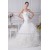 Princess Satin Lace Strapless Sleeveless New Arrival Wedding Dresses 2030251