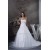 A-Line Strapless Beaded Lace Sleeveless New Arrival Wedding Dresses 2030266