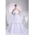 Elegant A-Line Strapless Beaded Lace Sleeveless New Arrival Wedding Dresses 2030267
