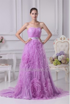 A-Line Satin Fine Netting Sleeveless Beading New Arrival Wedding Dresses 2030270