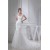 Trumpet/Mermaid Satin Beaded Lace Fine Netting Wedding Dresses 2030276