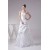 A-Line Strapless Taffeta Sweet Wedding Dresses 2030317