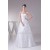 A-Line Satin Lace Fine Netting Sweetheart Wedding Dresses 2030322