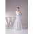 Trumpet/Mermaid Satin One-Shoulder Wedding Dresses 2030325