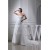 A-Line Strapless Satin Lace Organza Sweet Wedding Dresses 2030331