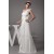 Sheath/Column Chiffon Silk like Satin New Arrival Wedding Dresses 2030361