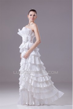 Sleeveless Princess Strapless Taffeta New Arrival Wedding Dresses 2030382