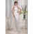 Mermaid/Trumpet Sleeveless Silk like Satin Wedding Dresses 2030404