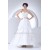 A-Line Satin Taffeta Sleeveless Strapless Wedding Dresses 2030412