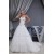 A-Line Sleeveless Sweetheart Satin Lace Fine Netting Wedding Dresses 2030423
