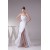 Sheath/Column Sweetheart Chiffon Beaded Wedding Dresses 2030424