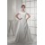 Square Satin Short Sleeve A-Line Wedding Dresses 2030443