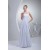 A-Line Strapless Sleeveless Chiffon Silk like Satin Sweet Wedding Dresses 2030445
