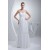 Sweetheart A-Line Chiffon Silk like Satin Best Wedding Dresses 2030468