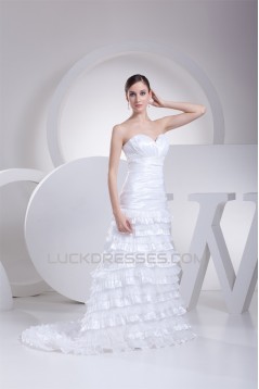 Sweetheart Organza Taffeta New Arrival Wedding Dresses 2030481