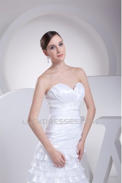 Sweetheart Organza Taffeta New Arrival Wedding Dresses 2030481