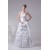 Ball Gown Taffeta Sleeveless Sweetheart Beaded Wedding Dresses 2030498