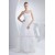 Wonderful A-Line Strapless Satin Woth Satin Wedding Dresses 2030517