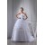 Wonderful Sleeveless Square Satin Organza Ball Gown Wedding Dresses 2030524