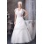 A-Line Halter Satin Lace Sleeveless Wedding Dresses with Jacket 2030532