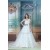 A-Line Sleeveless Satin Fine Netting Lace Sweetheart Wedding Dresses 2030542