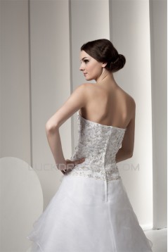 A-Line Sleeveless Sweetheart Satin New Arrival Wedding Dresses 2030554