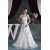 Amazing A-Line Satin Lace Straps Wedding Dresses 2030569