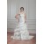 Amazing A-Line Sleeveless Illusion Sleeves Taffeta Lace Wedding Dresses 2030571