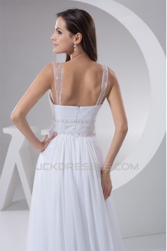 Amazing Chiffon Fine Netting Square A-Line Wedding Dresses 2030573