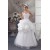 Amazing Satin Taffeta Fine Netting A-Line Lace Wedding Dresses 2030577