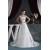 Amazing Scoop A-Line Sleeveless Satin Wedding Dresses 2030579