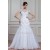 Amazing Sheer Satin Lace Organza Mermaid/Trumpet Wedding Dresses 2030580