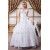 Amazing Ball Gown Off-the-Shoulder Satin Organza Wedding Dresses 2030583