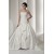 Amazing Soft Sweetheart Satin A-Line Lace Wedding Dresses 2030586