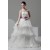 Ball Gown Satin Organza Sweetheart Sleeveless New Arrival Wedding Dresses 2030603