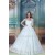 Ball Gown Sleeveless Sweetheart Satin Taffeta Fine Netting Wedding Dresses 2030610