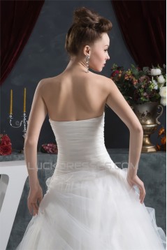 Beading Satin Fine Netting Sleeveless Ball Gown New Arrival Wedding Dresses 2030613