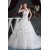 Beautiful A-Line V-Neck Satin Taffeta Short Sleeve Wedding Dresses 2030622