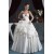 Bowl Ball Gown Sleeveless Satin Taffeta Reception Wedding Dresses 2030640