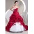 Ball Gown Red White Beading Applique Wedding Dresses 2030649