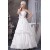 Chiffon Satin Silk like Satin A-Line Sleeveless Most Beautiful Wedding Dresses 2030655